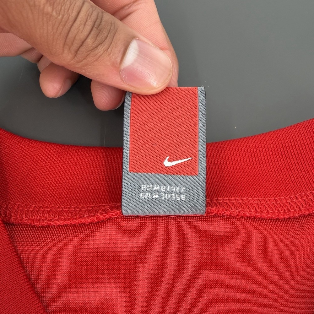 Nike‎ Ohio State OSU Buckeyes #28 Red Football Jersey Womens Size Large Mesh Red - Picture 6 of 9